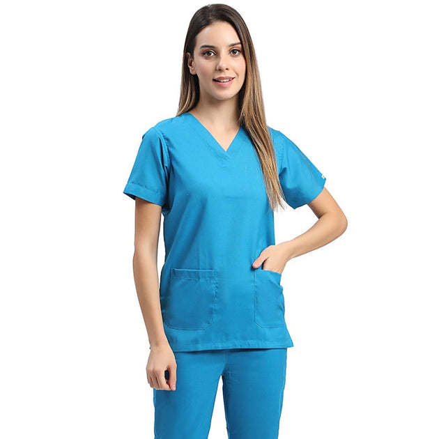 Womens CLASSIC Scrub Suit - Free Embroidery (REGULAR FIT) - Uwears®