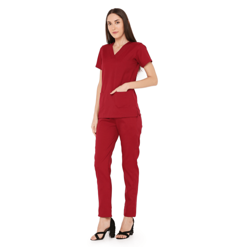 Womens CLASSIC Spa / Salon Suit - Free Embroidery (REGULAR FIT) - Uwears®