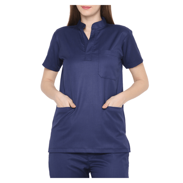 Women's House Keeping Chinese Collar - Free Embroidery (REGULAR FIT) - Uwears®
