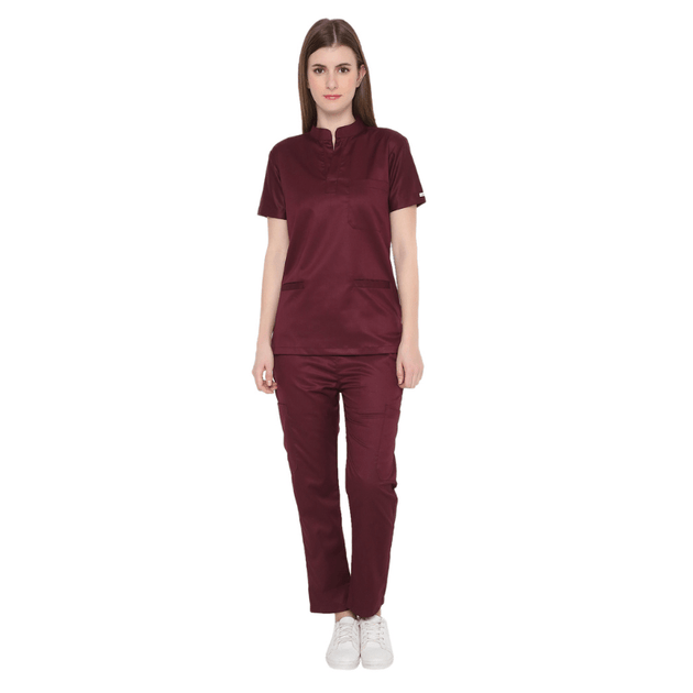 Women's House Keeping Chinese Collar - Free Embroidery (REGULAR FIT) - Uwears®