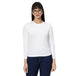 Women's Premium White Under Scrub Top - Uwears®