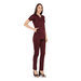 Women's Stretch Scrub Suit LYCO V - 2 Free Embroidery (SLIM FIT) - Uwears®
