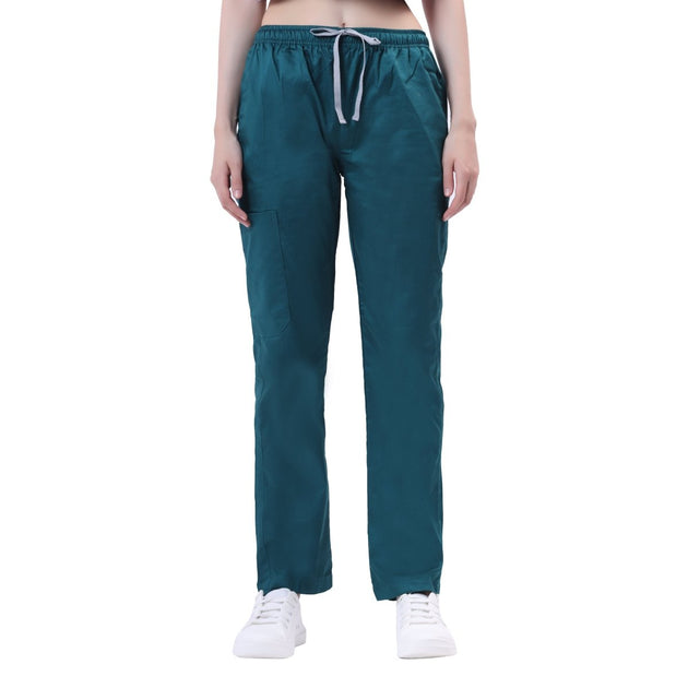 Women's Stretch Scrub Suit LYCO V - 2 Free Embroidery (SLIM FIT) - Uwears®