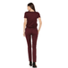 Women's Stretch Scrub Suit LYCO V - 2 Free Embroidery (SLIM FIT) - Uwears®