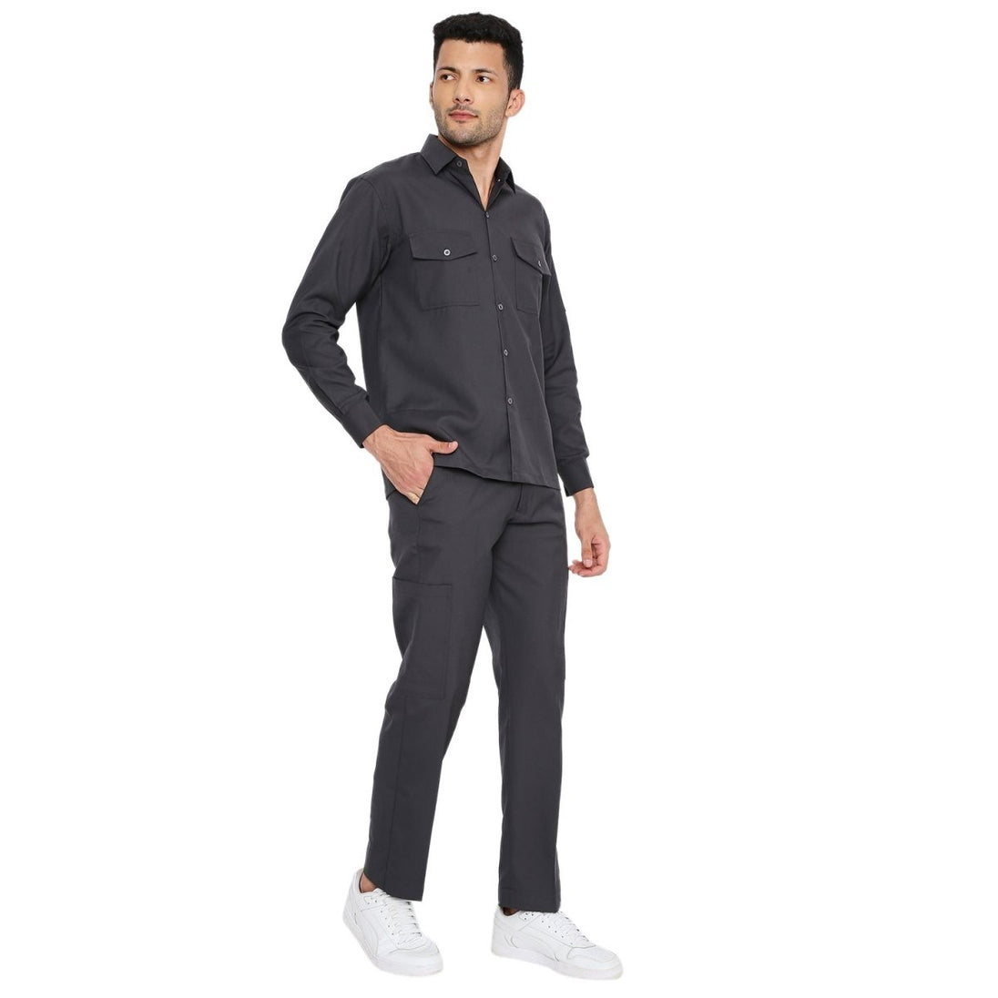 Workwear Shirt Full Sleeve High Quality - FREE Name Embroidery - Uwears®
