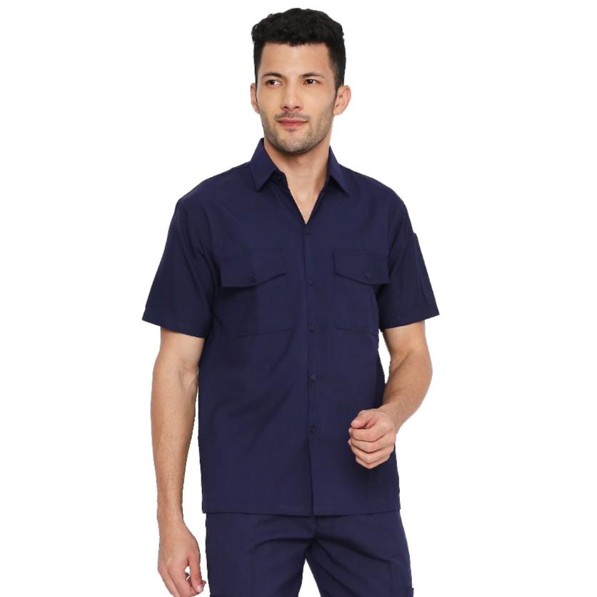 Workwear Shirt Half Sleeve High Quality - FREE Name Embroidery - Uwears®