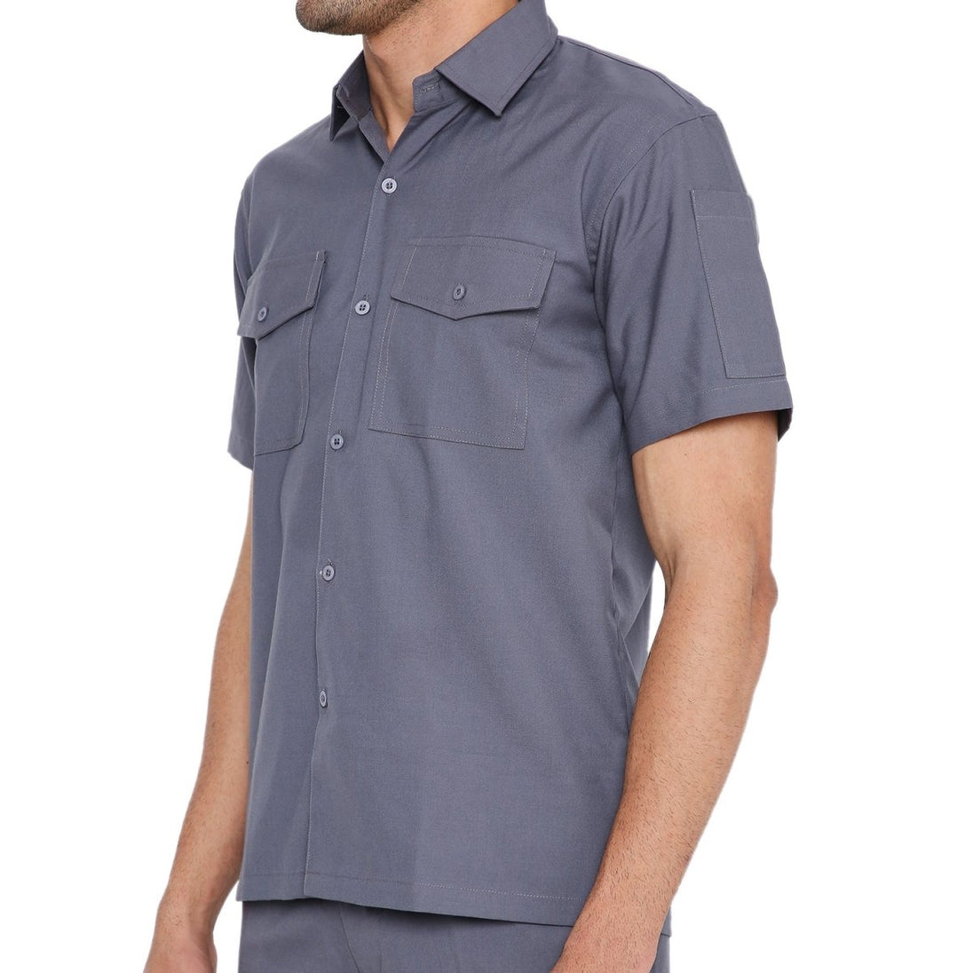 Workwear Shirt Half Sleeve High Quality - FREE Name Embroidery - Uwears®