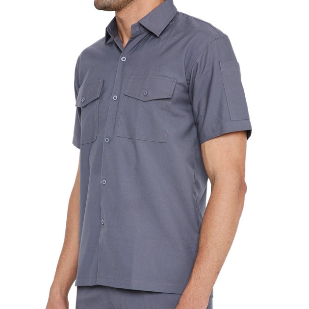 Workwear Shirt Half Sleeve High Quality - FREE Name Embroidery - Uwears®