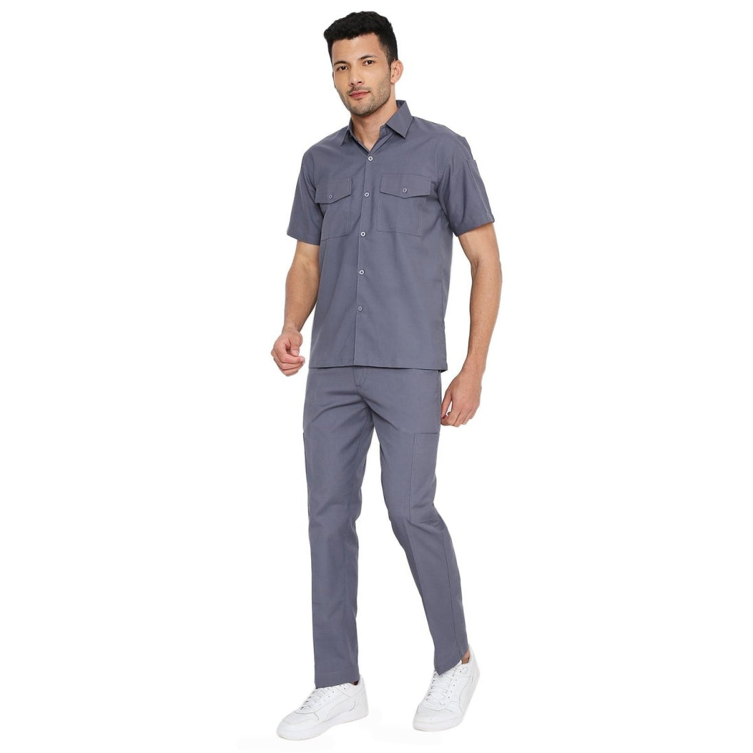 Workwear Shirt Half Sleeve High Quality - FREE Name Embroidery - Uwears®