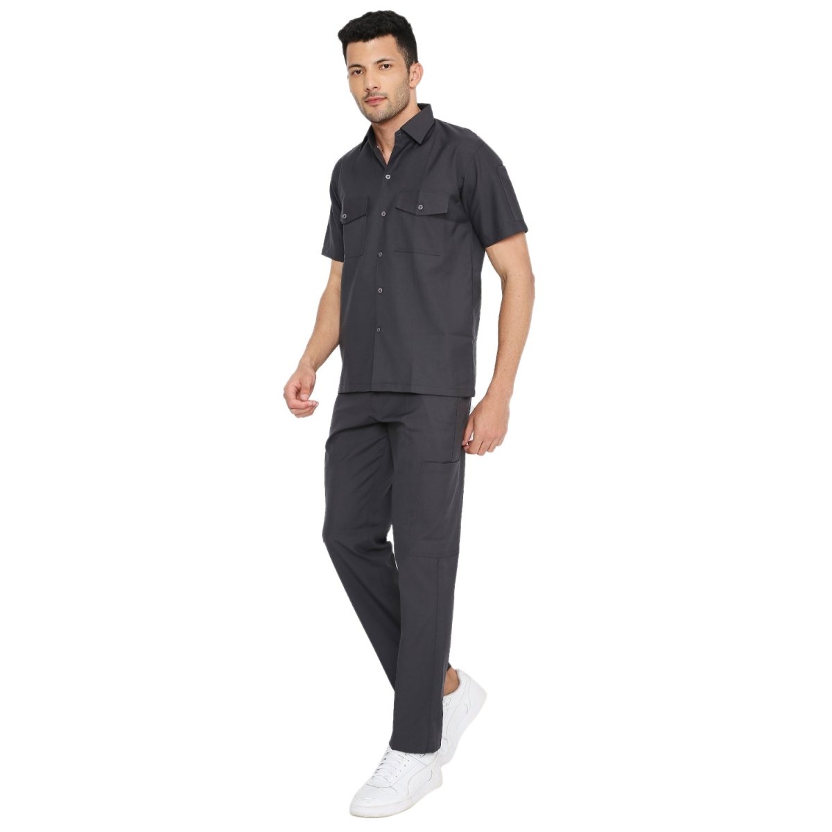 Workwear Shirt Half Sleeve High Quality - FREE Name Embroidery - Uwears®